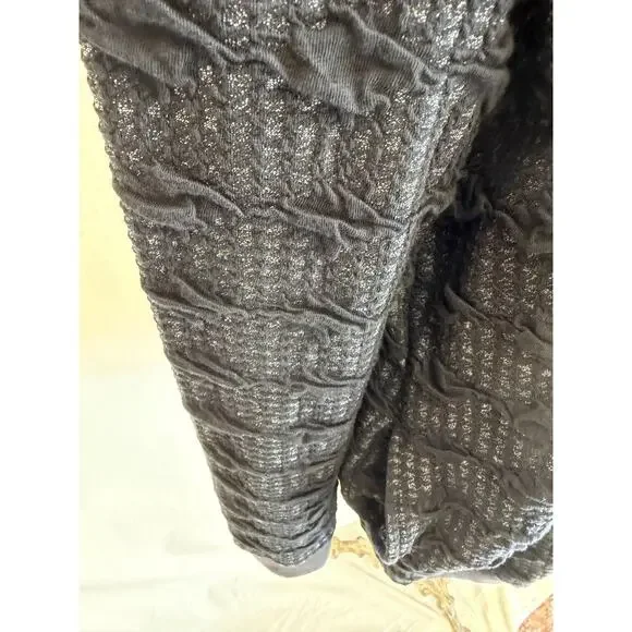 NWT Sassy #12302 Black/Grey Zip Jacquard Jacket #0220 BOUTIQUE Medium - Picture 8 of 9